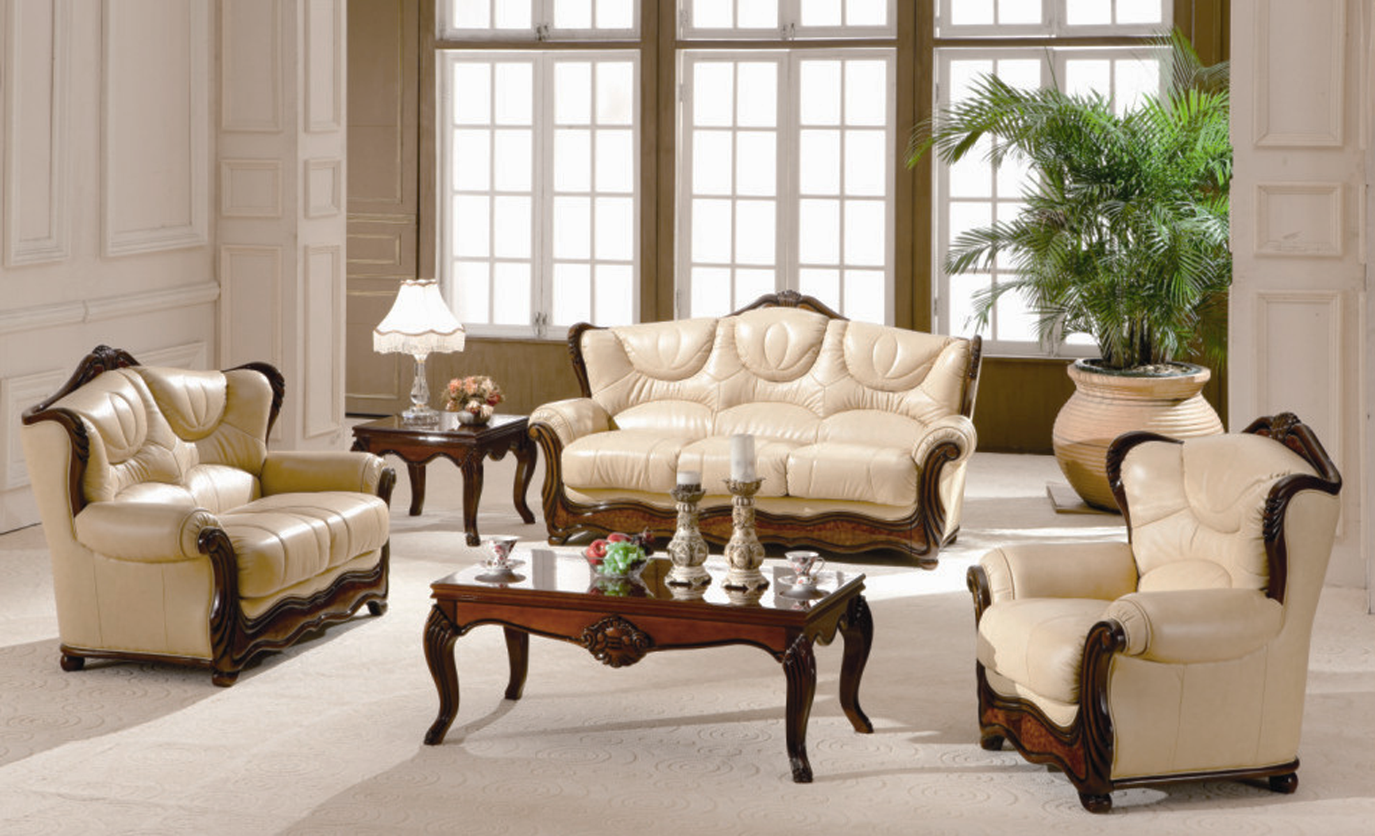 Комплекты диванов в гостиную. Мягкая мебель. Красивые диваны. Кожаная мебель в интерьере. Китайская мягкая мебель.