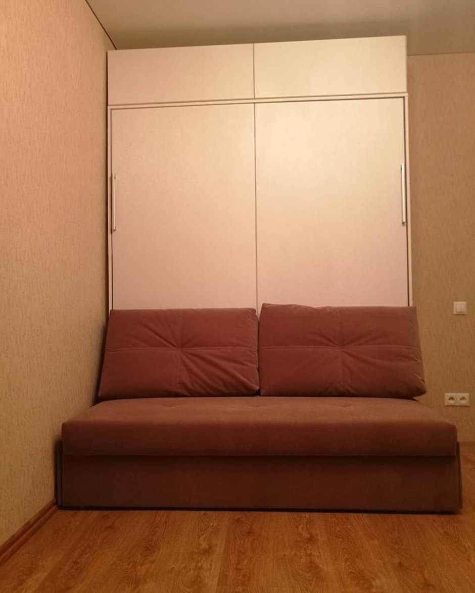 Шкаф-кровать с диваном Atom