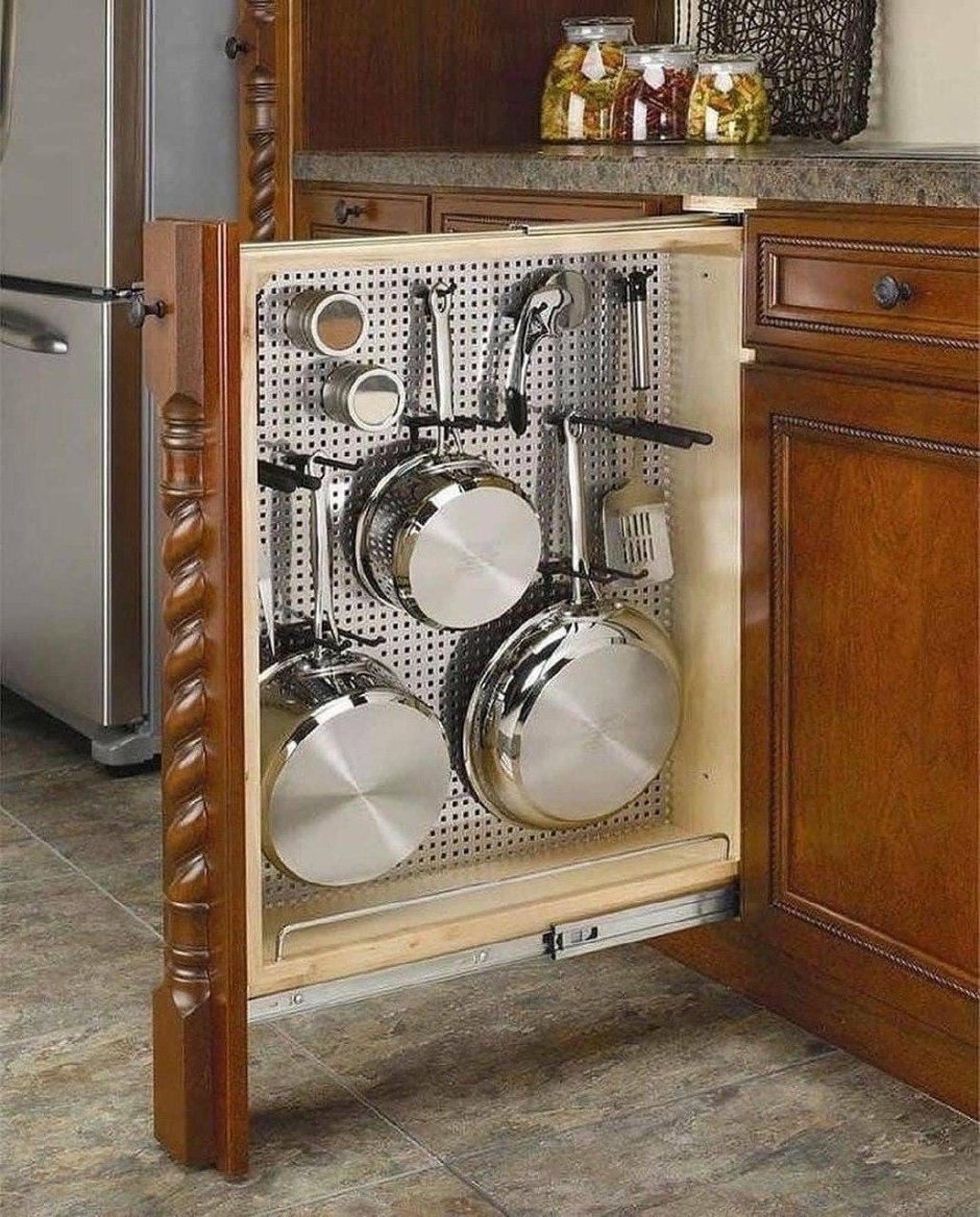 Необычные кухонные ящики