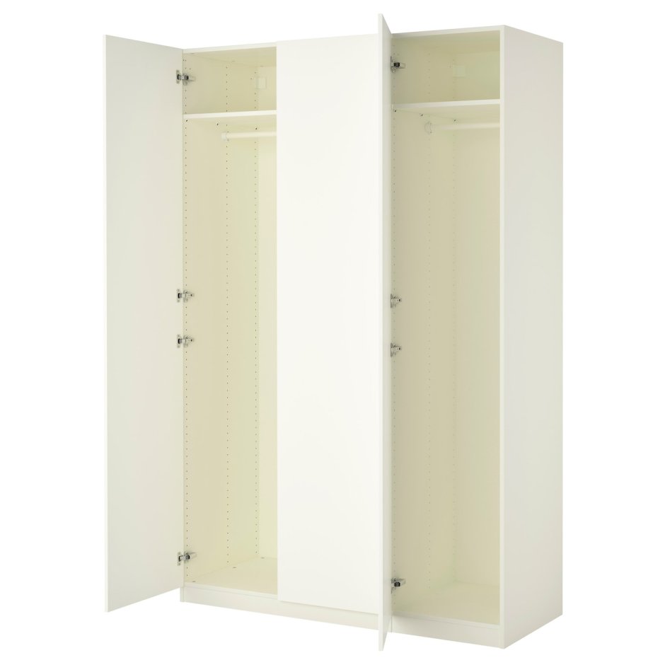 ПАКС гардероб белый ФОРСАНД белый 150x60x236 см