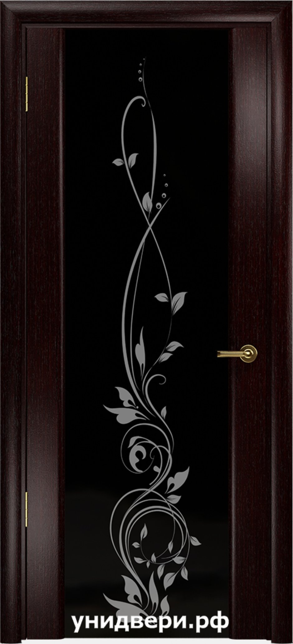 Двери profil Doors в интерьере венге