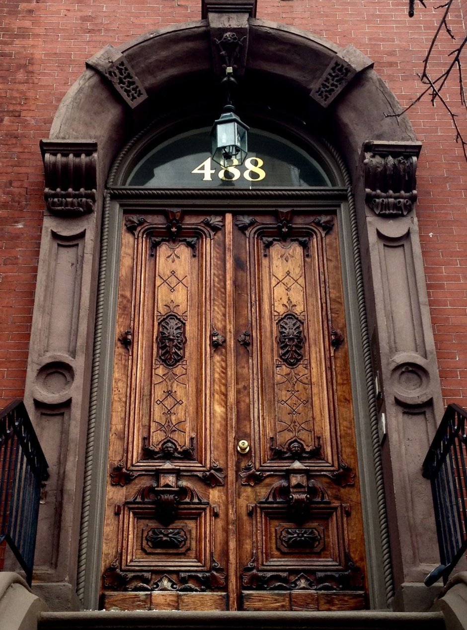 South end doorway. 1860s, Boston.