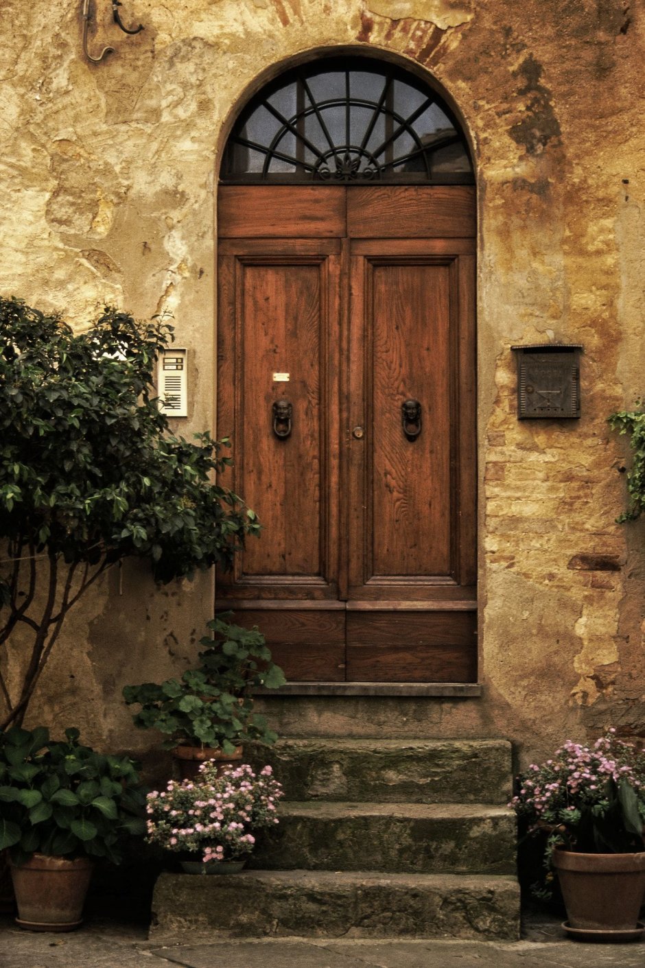 Тоскана Италия дверь