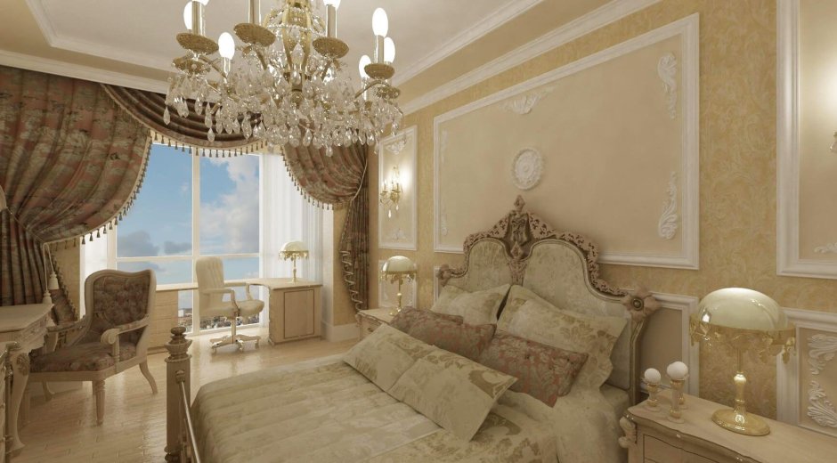 Спальня в Царском стиле