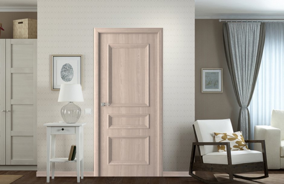 Wood Light Grey межкомнатные двери