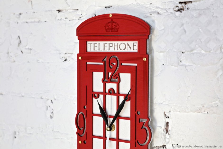 Шкаф-витрина London telephone