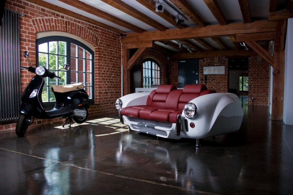 Квартира в стиле гараж