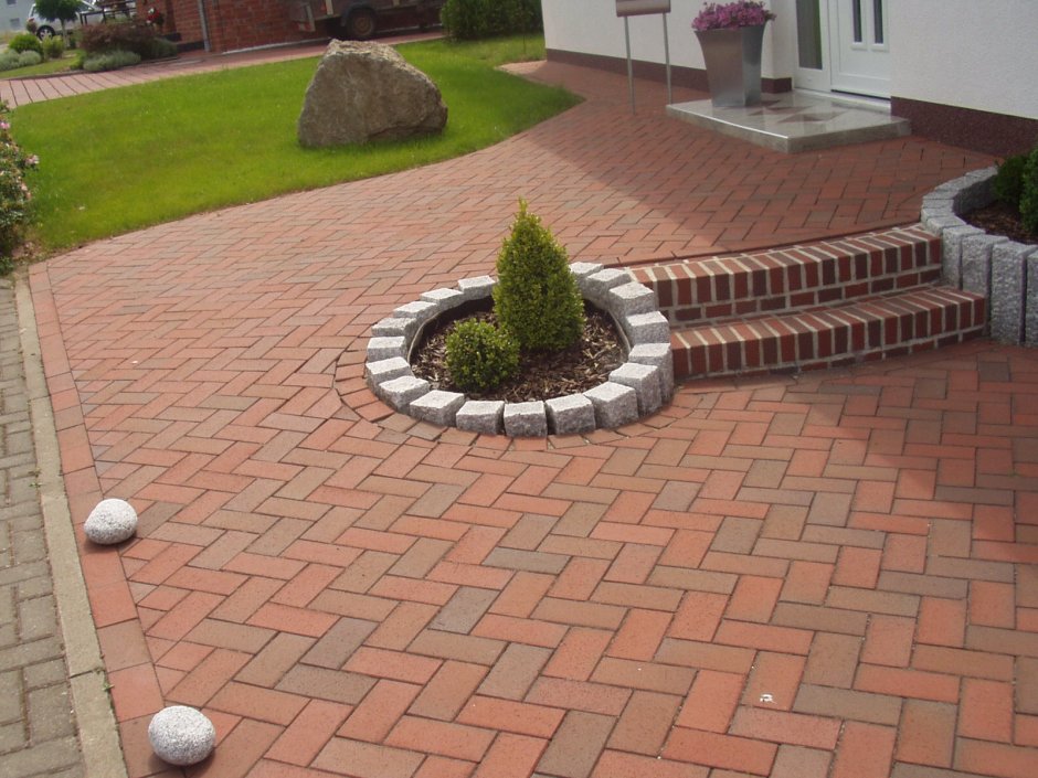 Тротуарная плитка Stone Terracotta