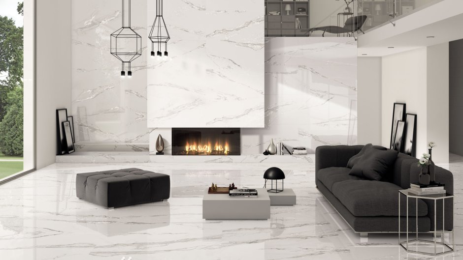 Ibero Selecta Carrara White Plus Rect 40x120
