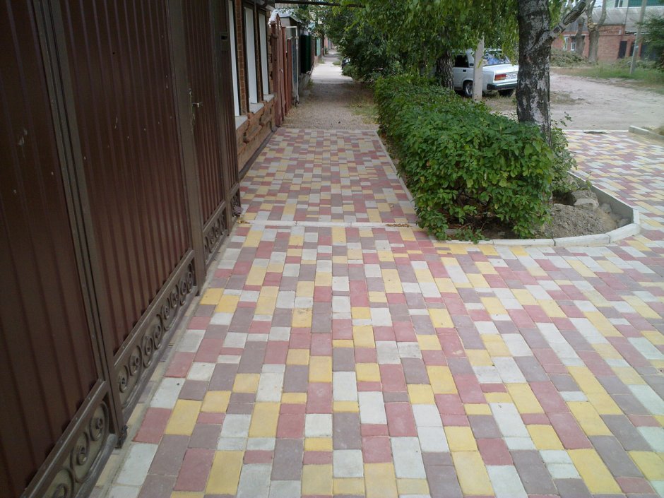 Тротуарная плитка 40 мм