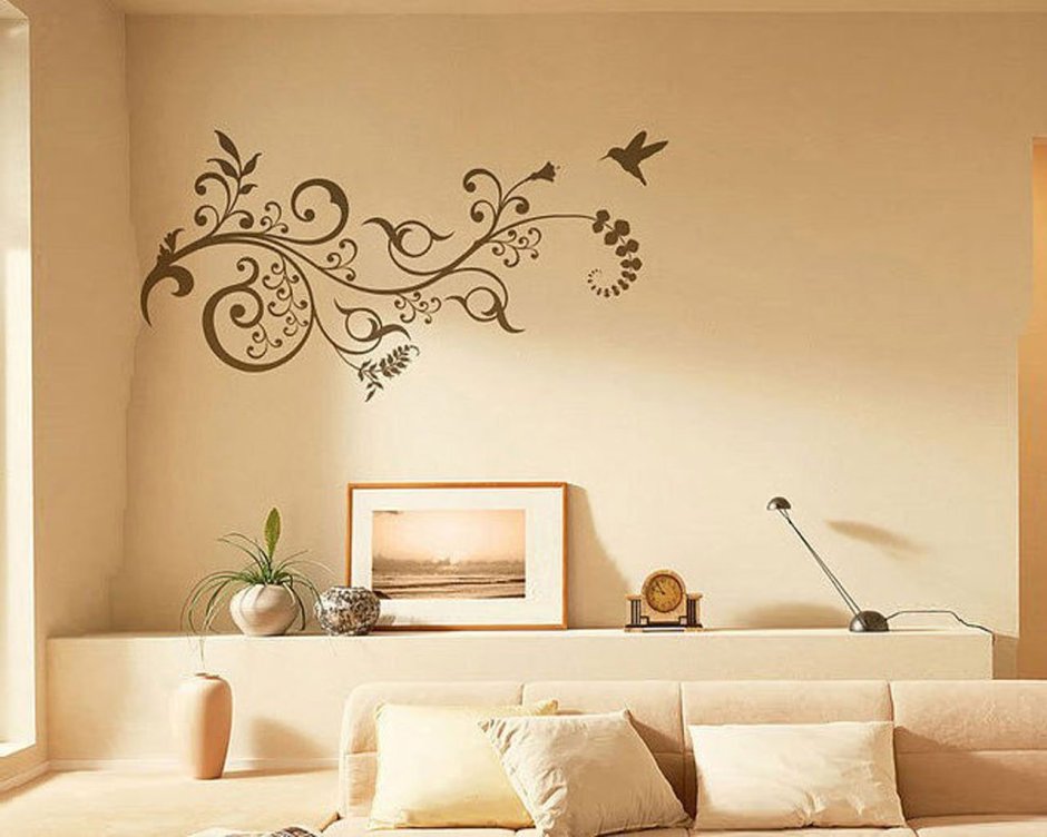 Креативная роспись стен