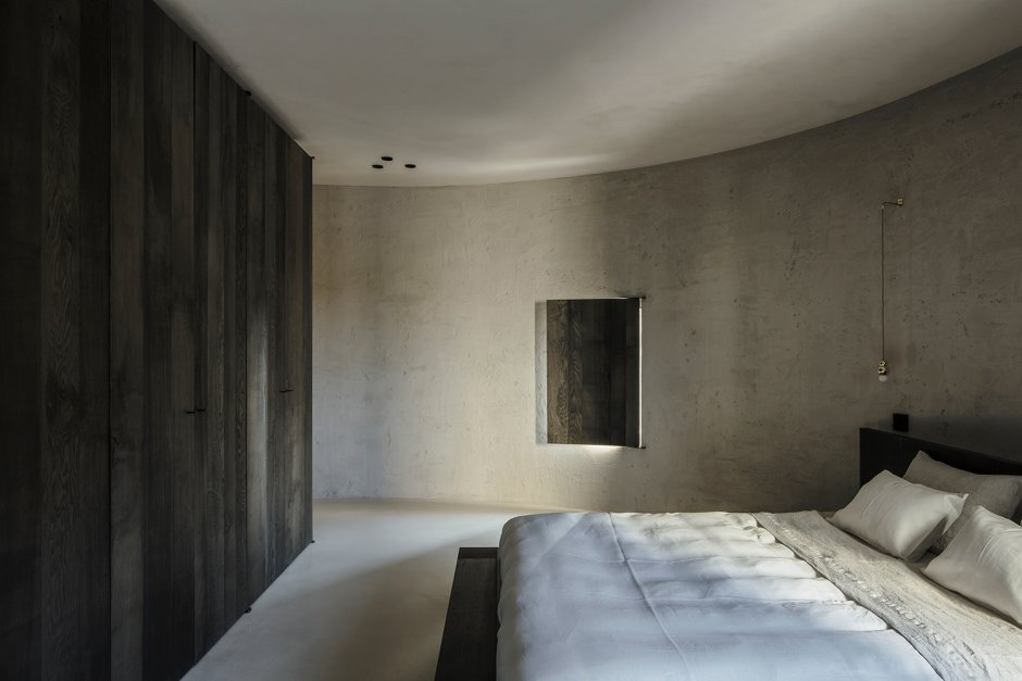 Спальня без окна под бетон