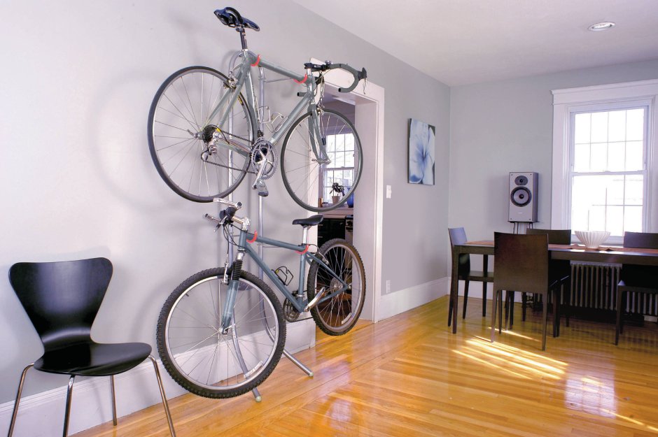 Стойка для велосипеда в квартире