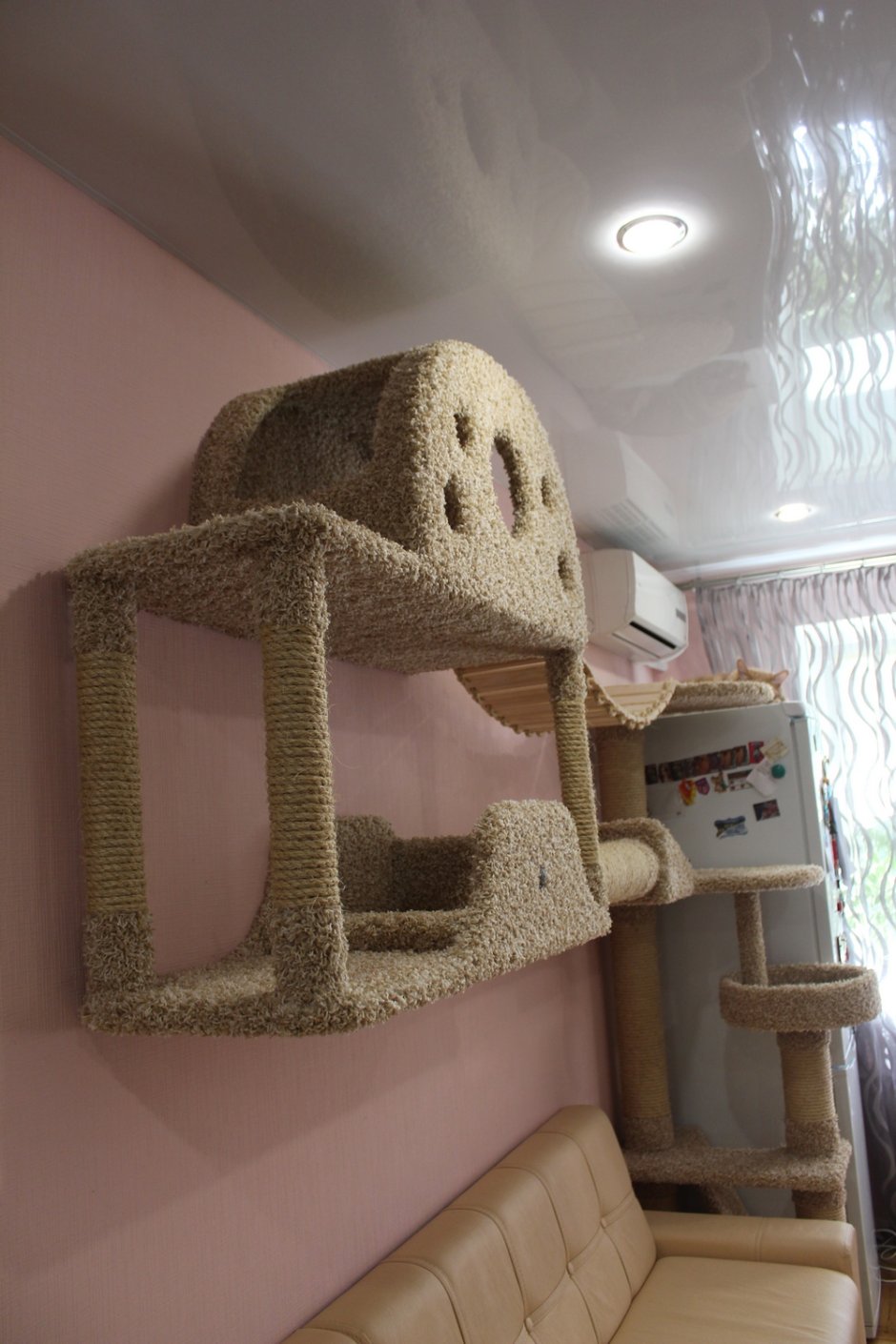 Подвесной домик для кошек