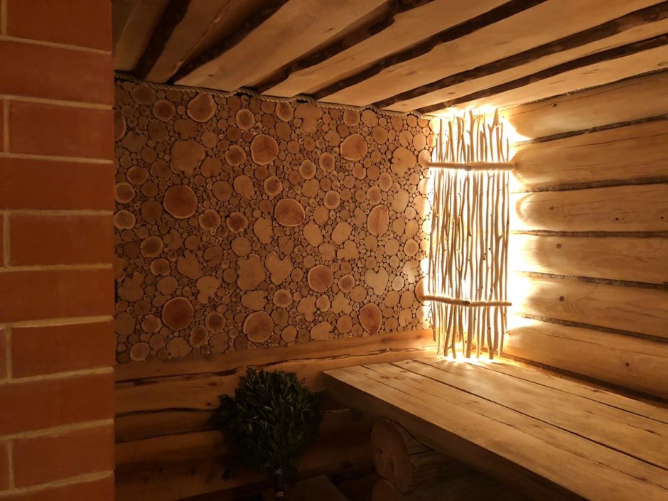 Интерьер Шале в деревянном доме