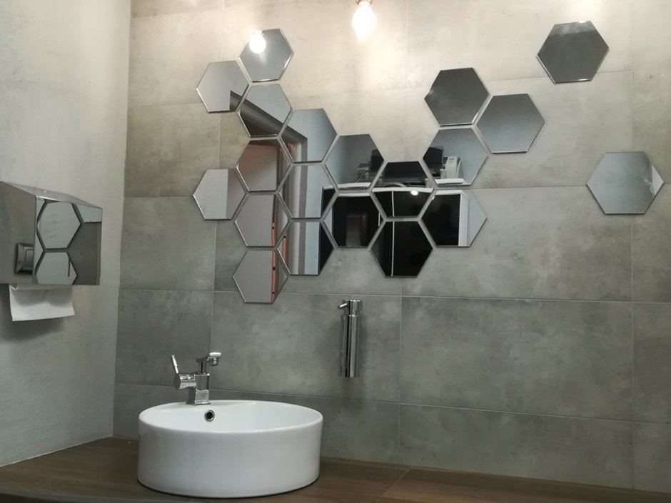 Деревянная 3d панель Honeycomb