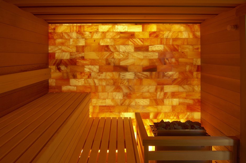 Стена из гималайской соли с подсветкой (40 фото)