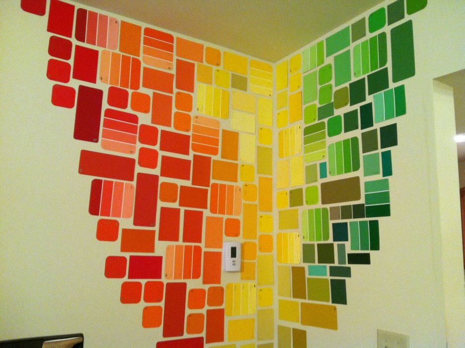 Креативные идеи покраски стен