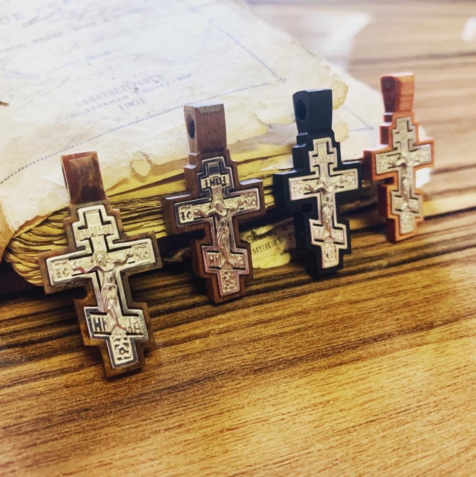 Православие крест серебро ручная работа