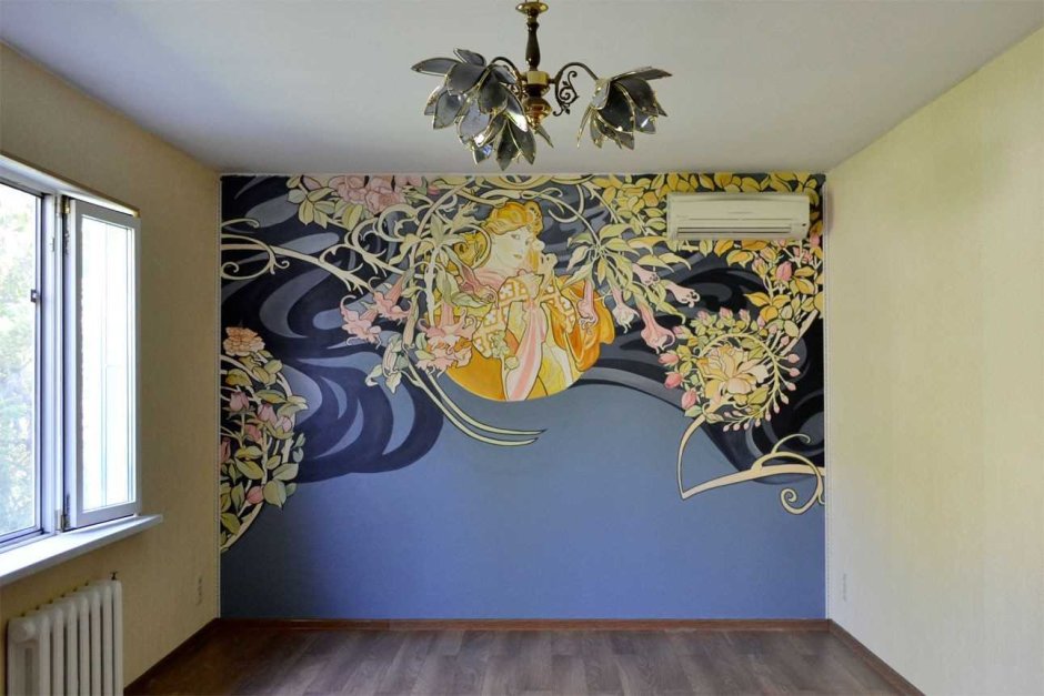 Декоративная живопись на стенах