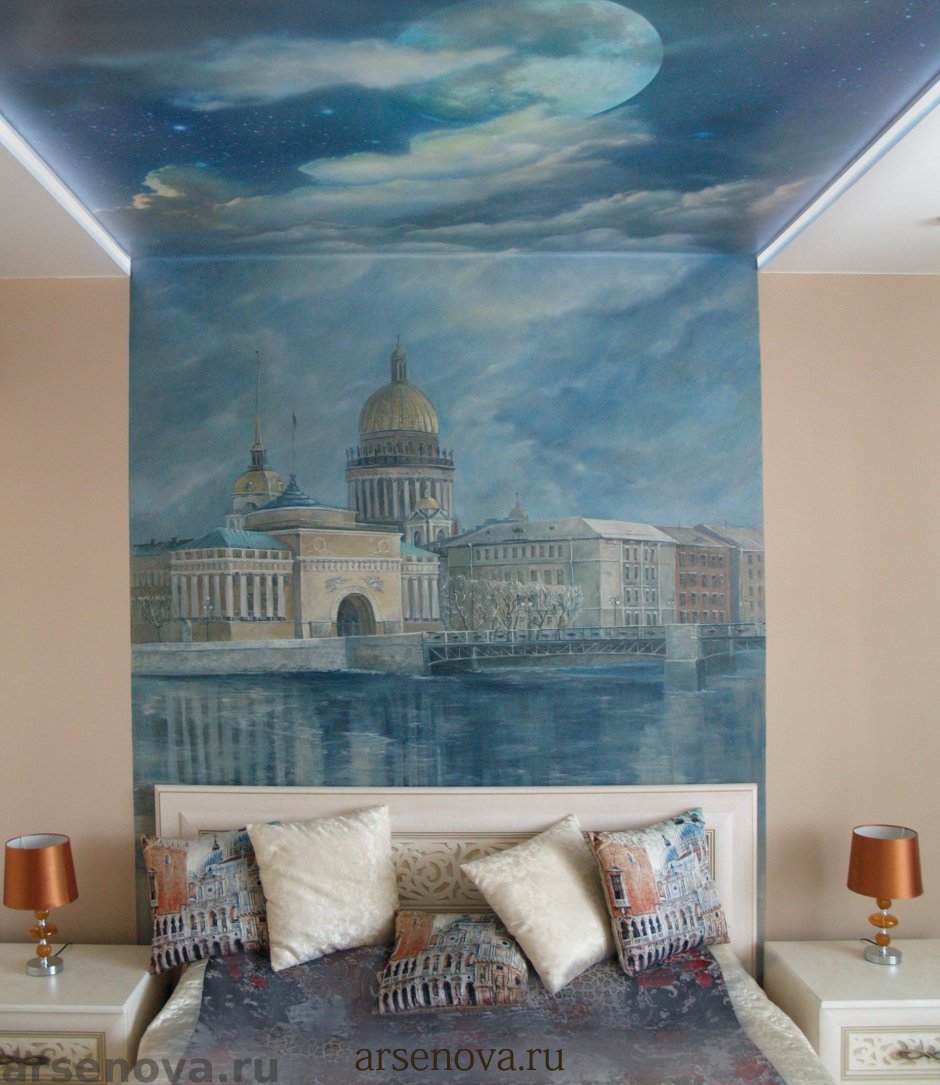 Фреска на стену Петербурга