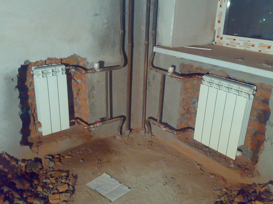 Радиаторы отопления в панельных домах