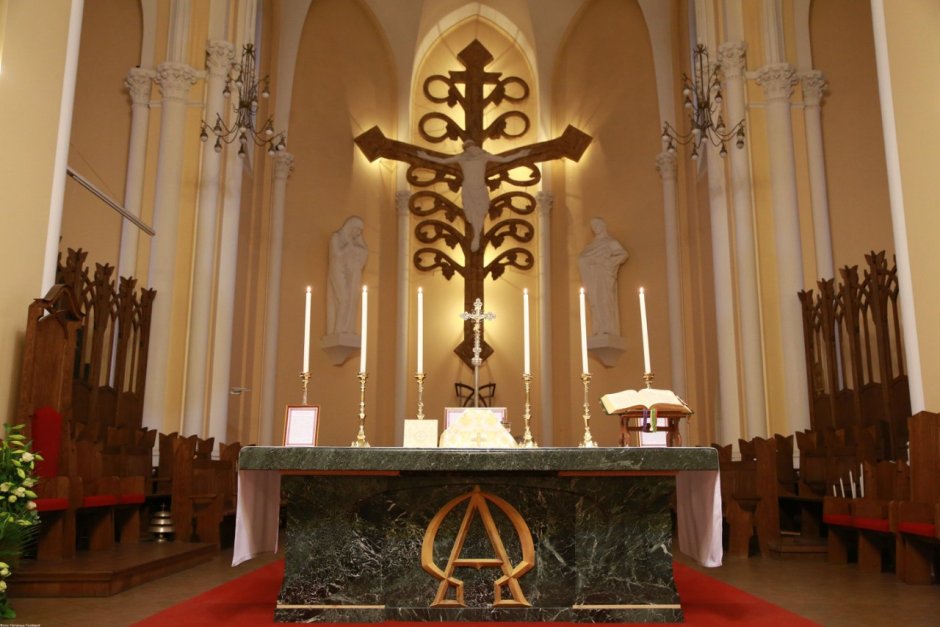 Настенный католический деревянный крест