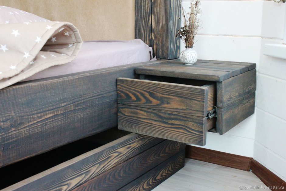 Мебель из брашированной древесины