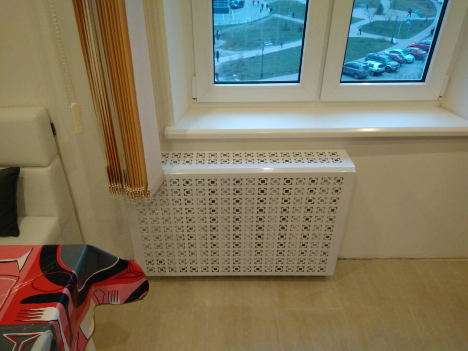 Экран для радиаторов отопления в квартире