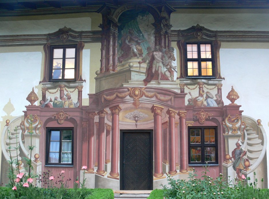 Расписные фасады Баварии