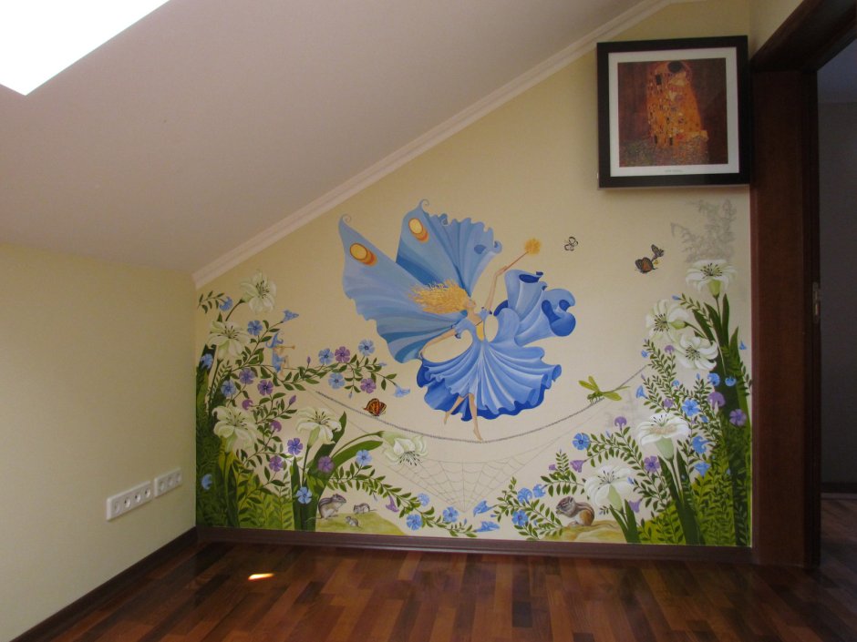 Стили росписи стен в интерьере