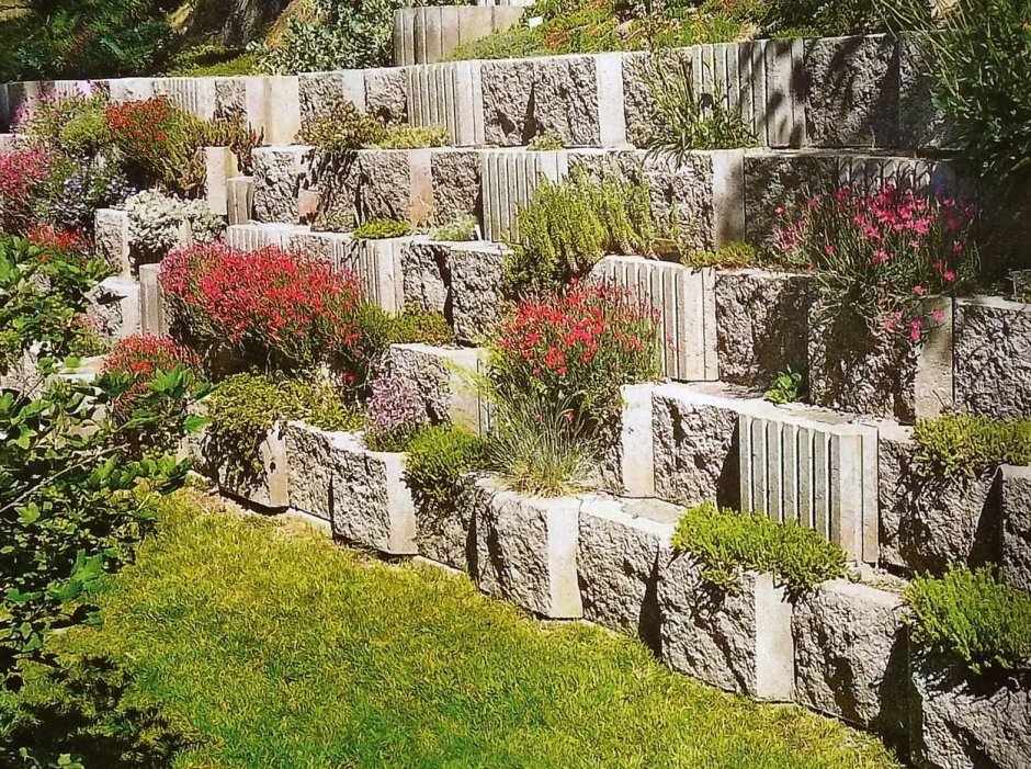 Подпорная стенка сады Боболи