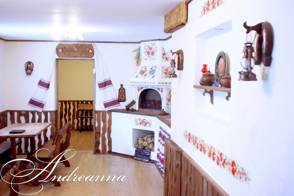 Кухонный гарнитур стиль украинский хаты