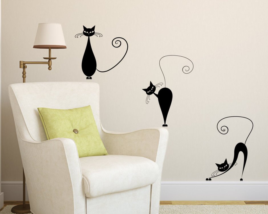 Декоративные панели на стену от кошек