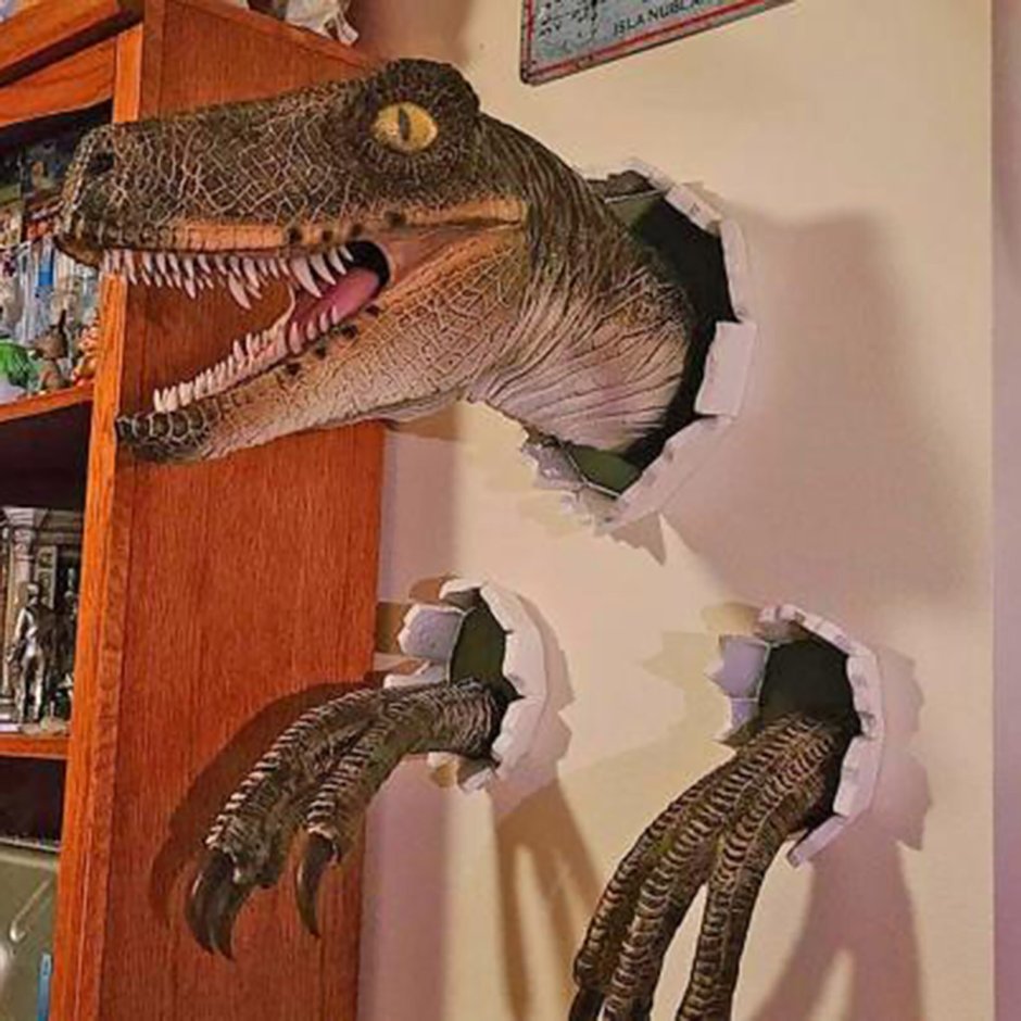 Панно на стену с динозаврами