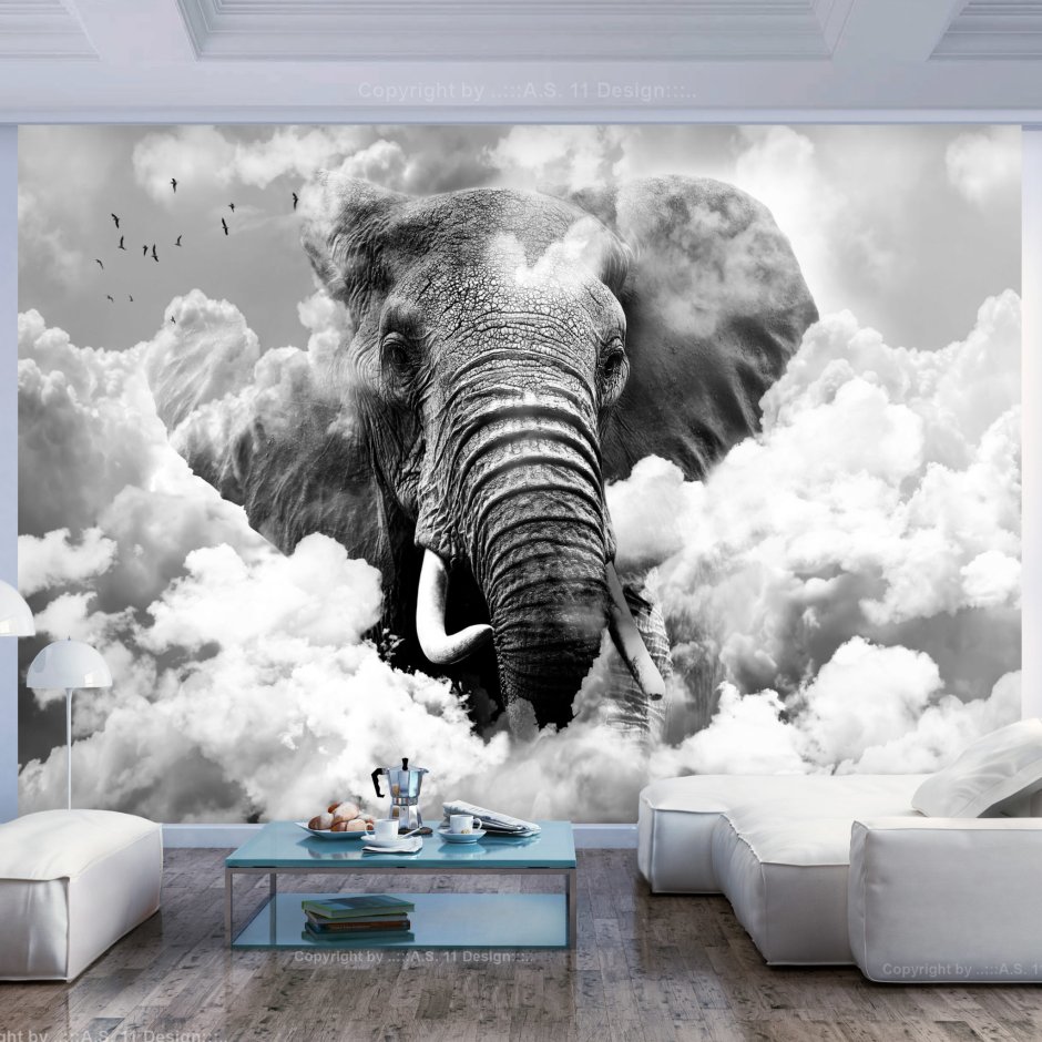 Панно слоны на стену