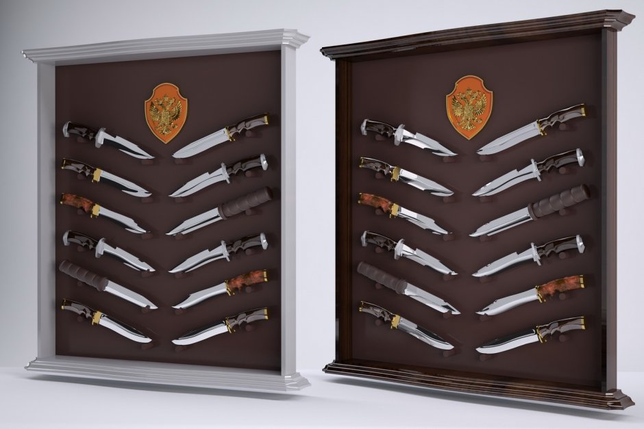 Настенные держатели для коллекции ножей