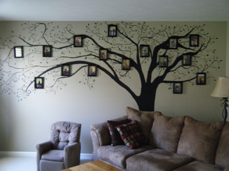 Родовое Древо на стене