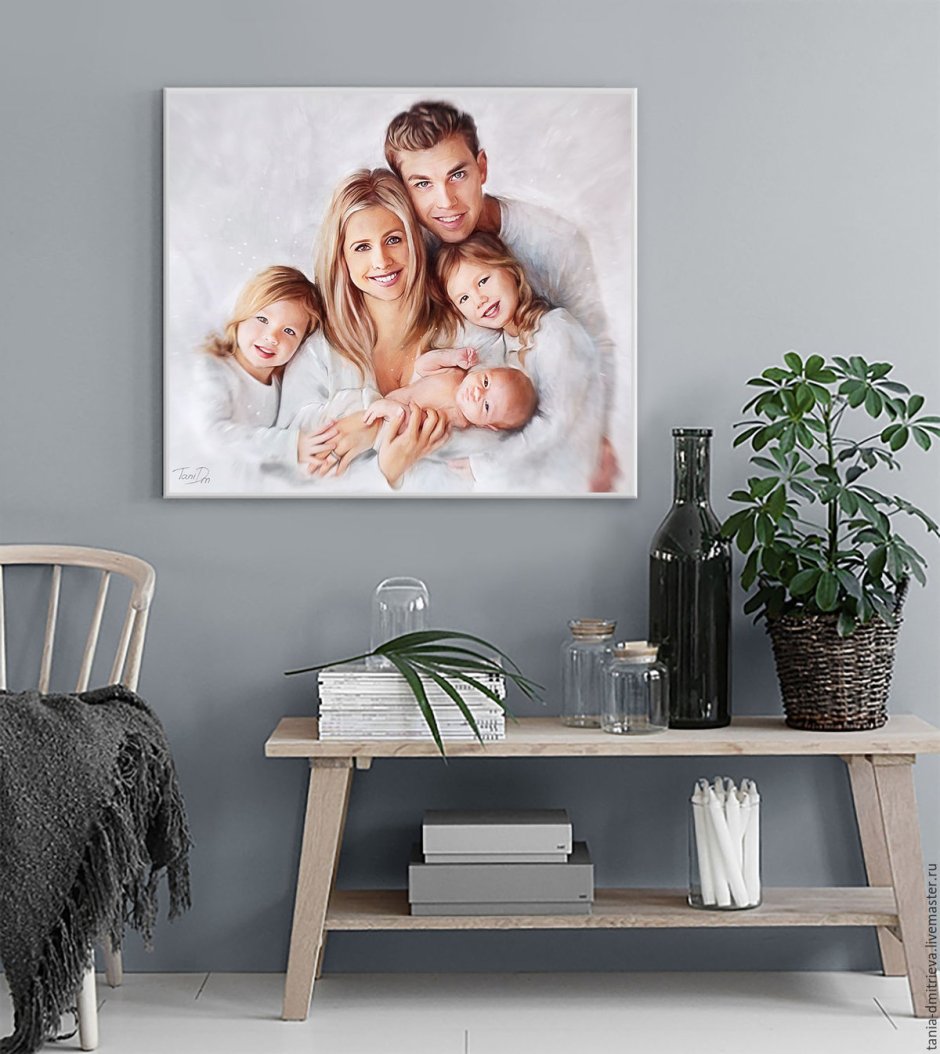 Семейный портрет на стене (41 фото)