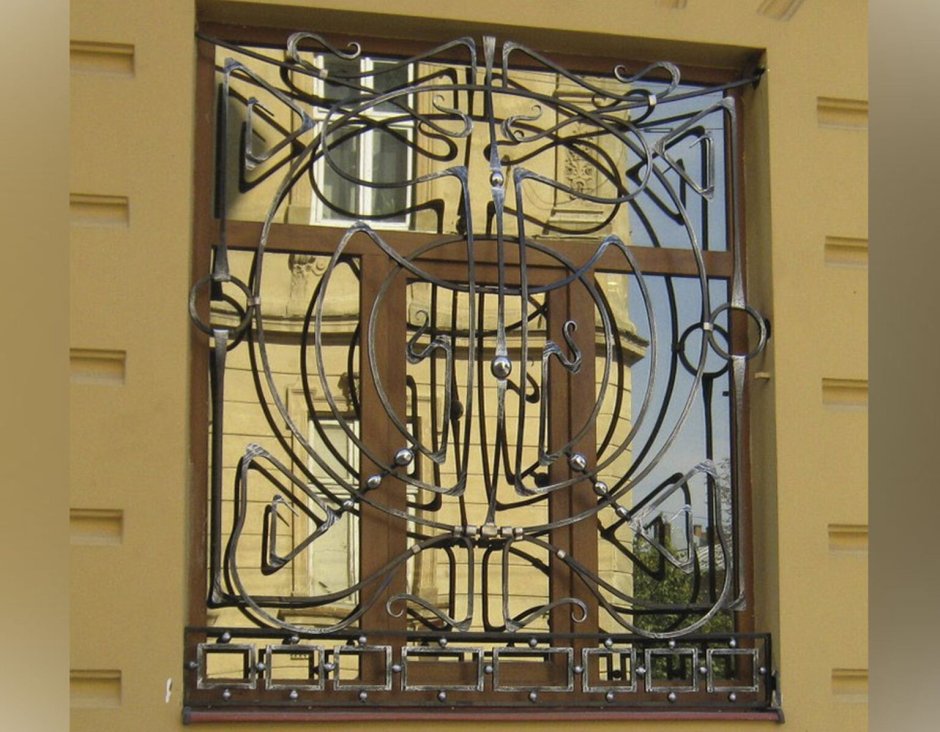 Красивые кованые решетки на окна