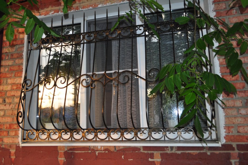 Решетки на узкие окна