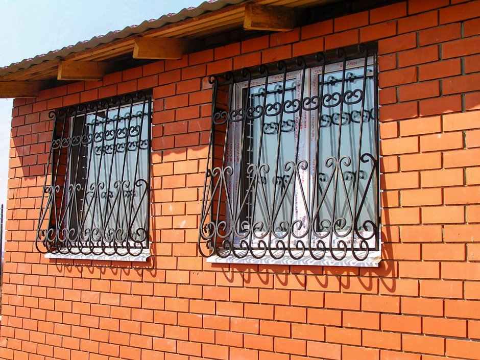 Решетки на окна современный стиль