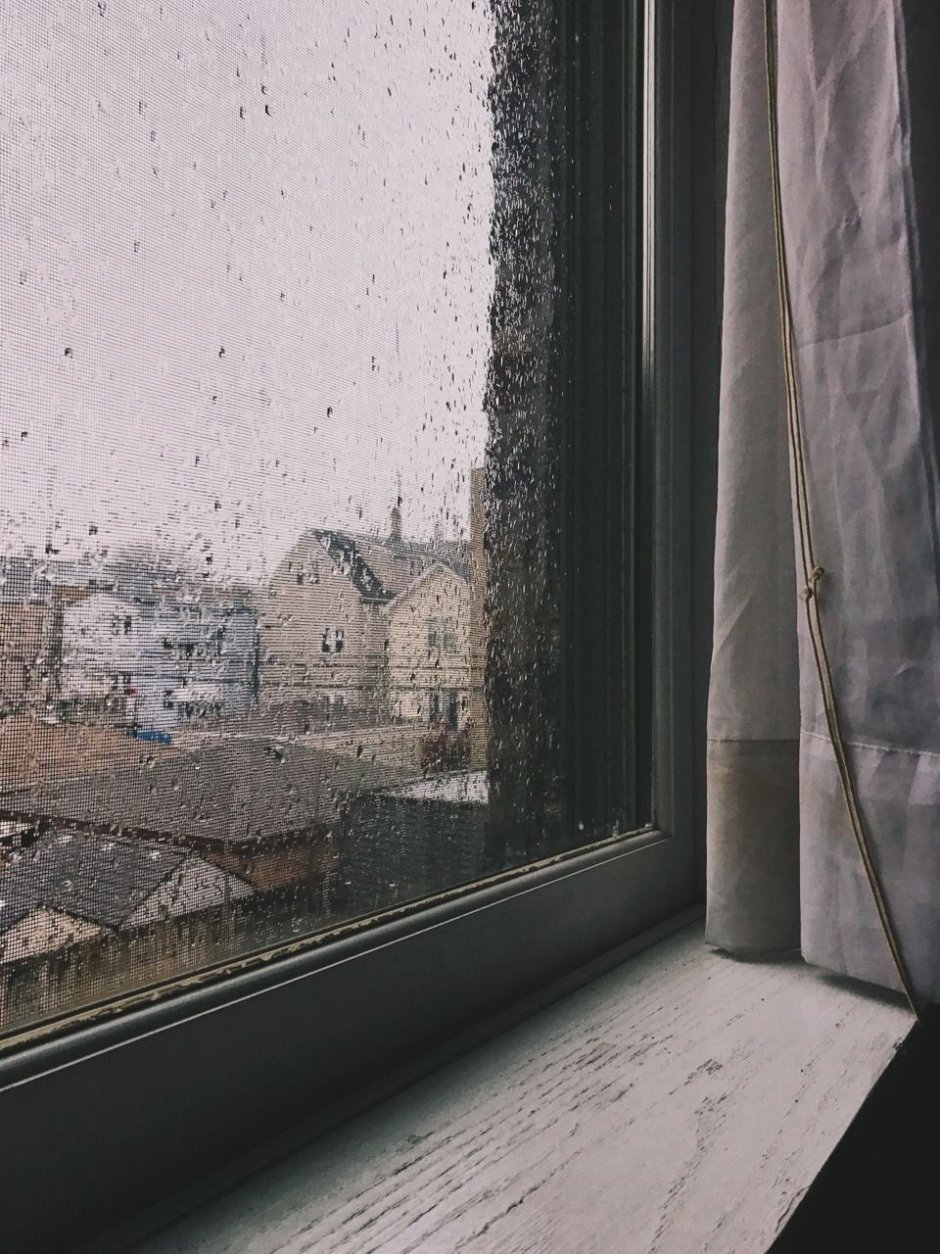 Дождь за окном Эстетика