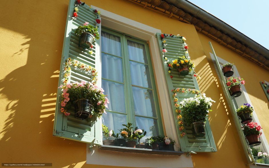 Украсить дом растениями снаружи