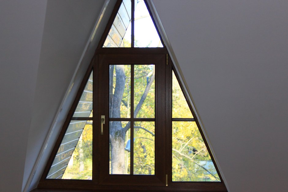 Треугольные окна на фронтоне (47 фото)