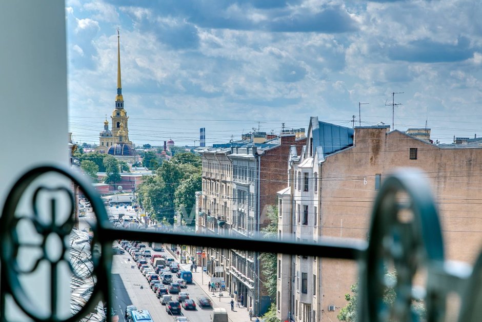 Санкт-Петербург вид из окна
