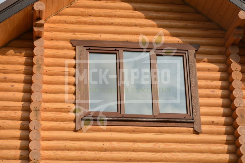 Окна в деревянном доме