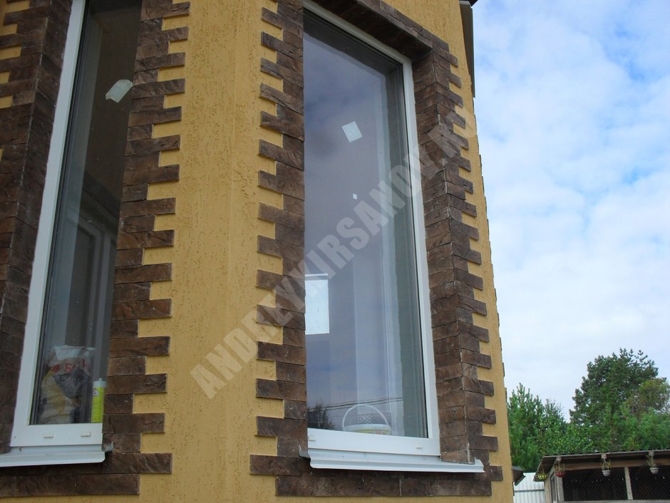 Фасадные панели для наружной отделки окон