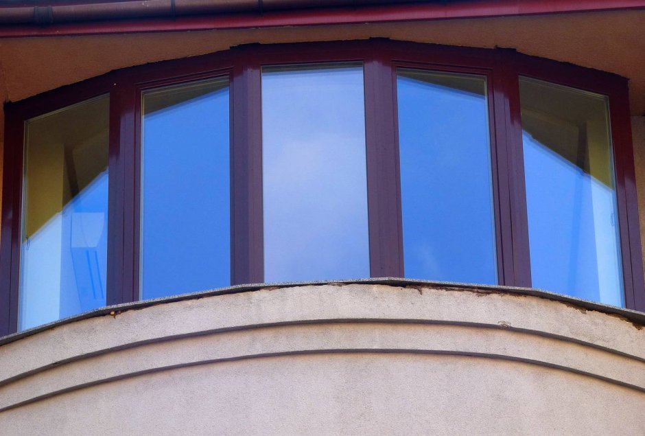 Тонированные окна Рехау