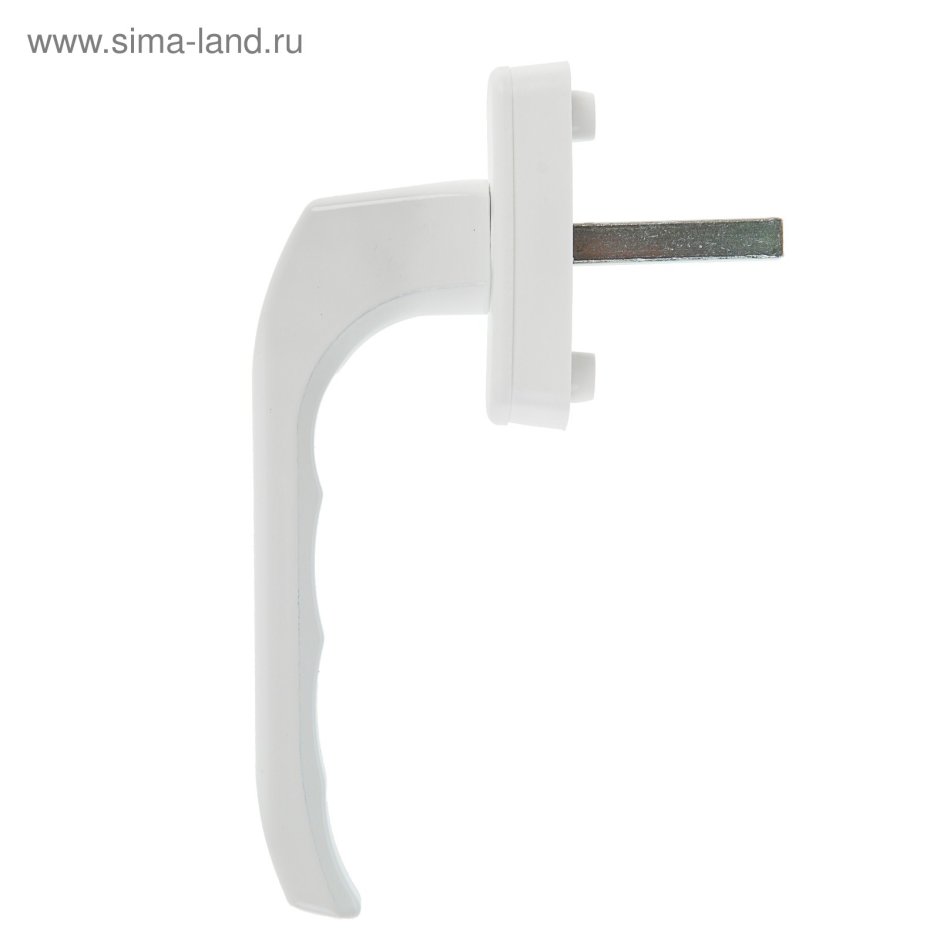 Ручка оконная метал.WHL 002/35 31 ral9016 Ротекс Hermo бел